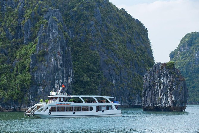 Alova Premium Cruise-Deluxe Day Tour in Ha Long (Titop Island,Cave,Expressway) - Inclusions and Activities