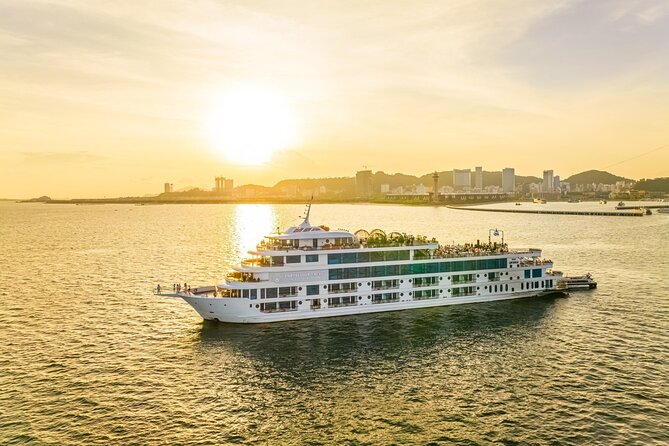 Ambassador Cruise Top Notch Luxury Day Tour in Halong Bay - Pickup and Transportation