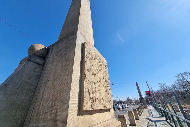 Audiobook City Rally at the Battle of the Nations Monument in Leipzig