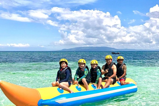 Banana Boat - Whats Included: Life Jacket, Food and Drinks, Environment Fee