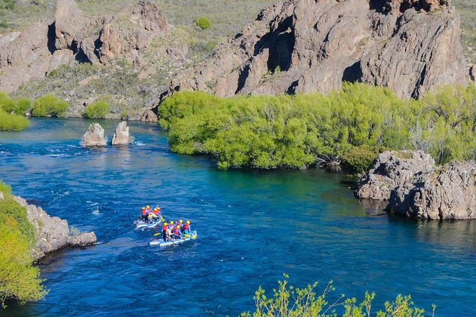 Bariloche, Stand Up Rafting Limay River - Equipment: Tables, River Gear, Neoprene Boots