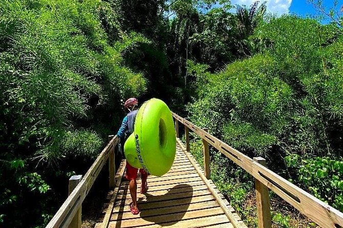Belize City to Cave Tubing at Nohoch Cheen Reserve