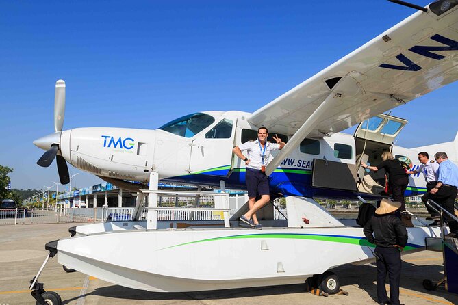 Birds Eye View of Ha Long Bay Seaplane Experience - End Point Information
