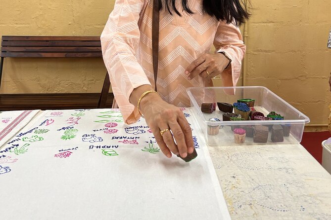 Block Printing Workshop - Workshop Overview