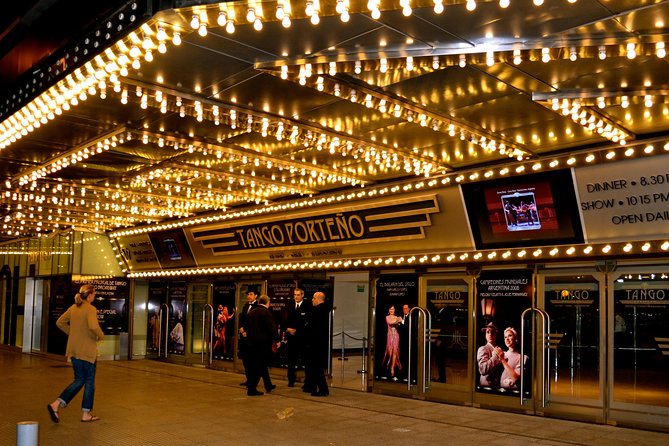 Buenos Aires Shore Excursion: Tango Porteño Dinner and Tango Show - Inclusions