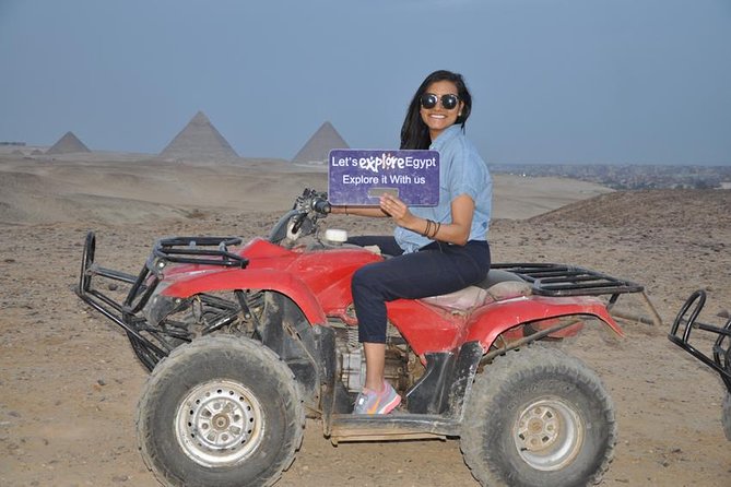 Cairo Layover Tour to Giza Pyramids , Quad Bike, Camel Ride,Lunch - Tour Inclusions