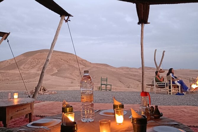 Camel Ride With Dinner in Marrakech Desert - Activity Details