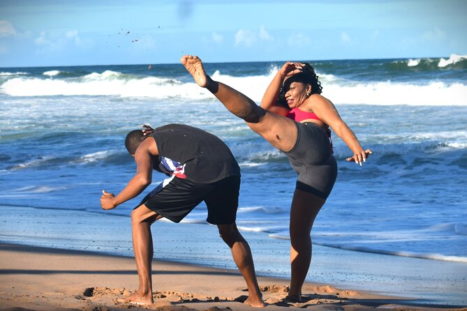 Capoeira Class Beach Training Salvador Abrantes