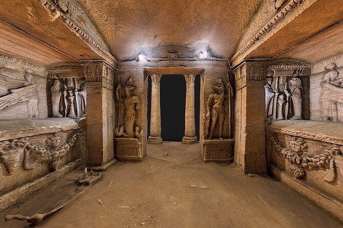 Catacombs of Kom El Shoqafa Entry Ticket With Pick and Drop off
