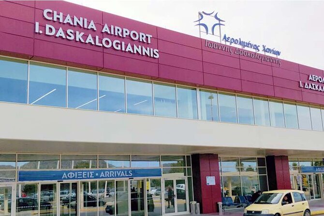 Chania Airport (Chq) To/From Chania Suburbs- ZONE 2 -Up to 15 Prs