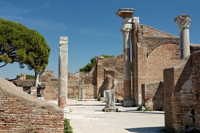 Civitavecchia Port : Ancient Ostia Archaelogical Park & Beach