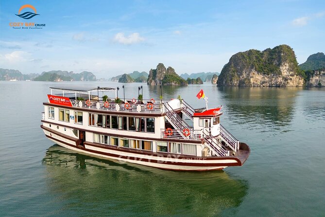 Cozy Bay Cruises – Best Seller Small Group Halong Bay 2D/1N Tour