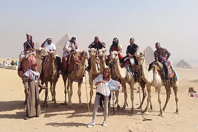 Day Tour Giza Pyramids Sphinx Memphis and Saqqara and Camel Ride - Meeting and Pickup Details