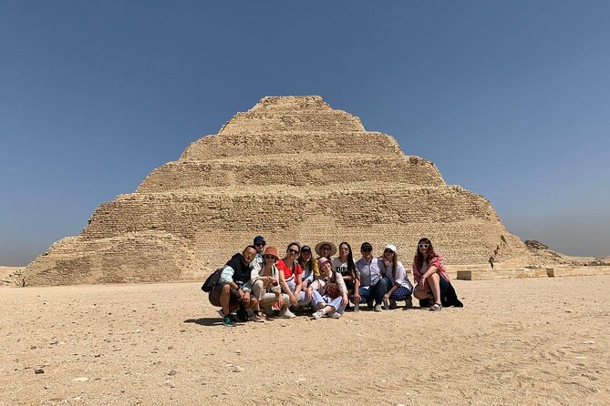 Day Tour To Giza Pyramids, Memphis City, Sakkara Pyramid