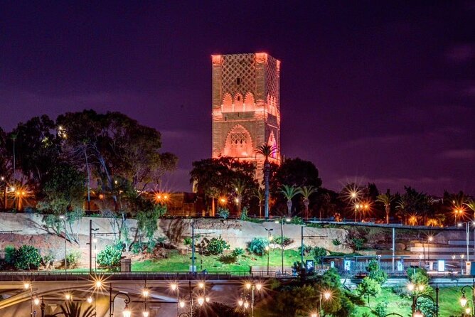 Discover Rabat The City of Light by Night - Tour Inclusions