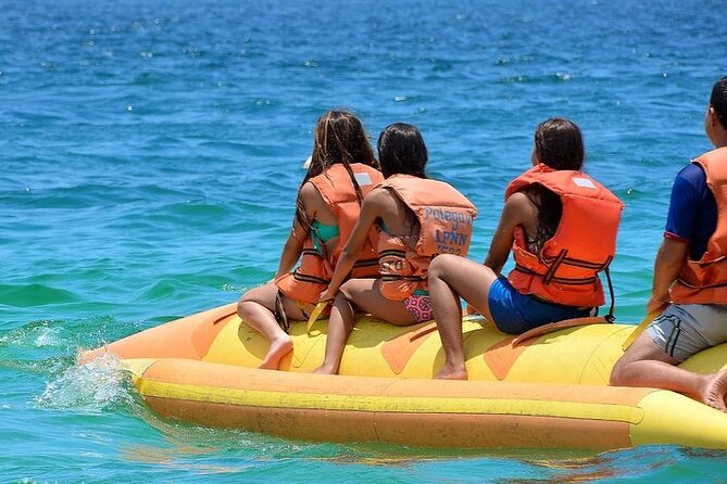 Dubai Adrenalin Rush: Banana Boat + Parasailing