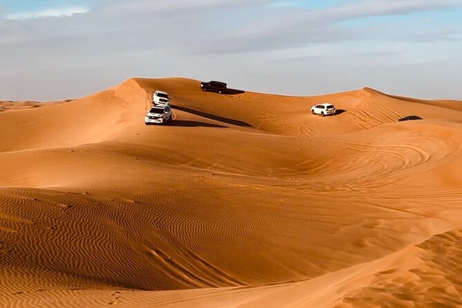Dubai: Private Sunrise Desert Safari Camel Falcon & Sandboarding - Experience Details