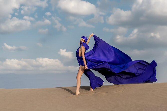 Dubais Desert Flying Dress © Photoshoot President Package - What To Expect