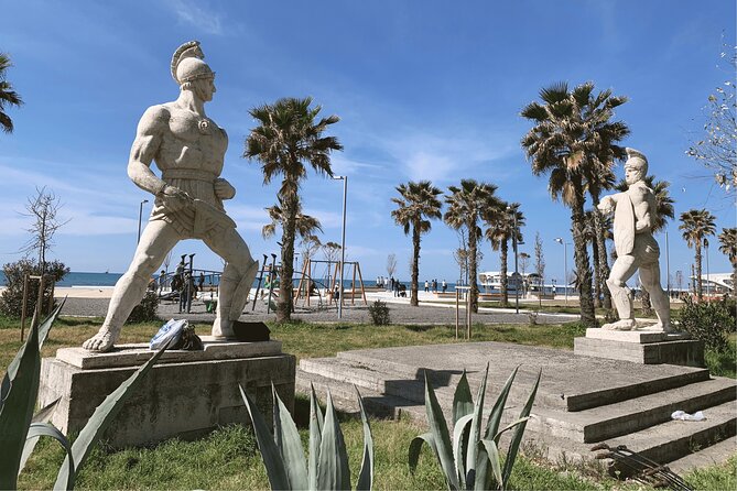 Durres Guided Walking Tour With Roman Amphitheater Entrance