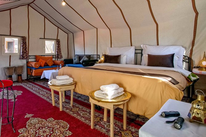 Erg Chigaga: Night in a Luxury Desert Camp With Camel Ride, Meals & Sandboarding - Additional Information