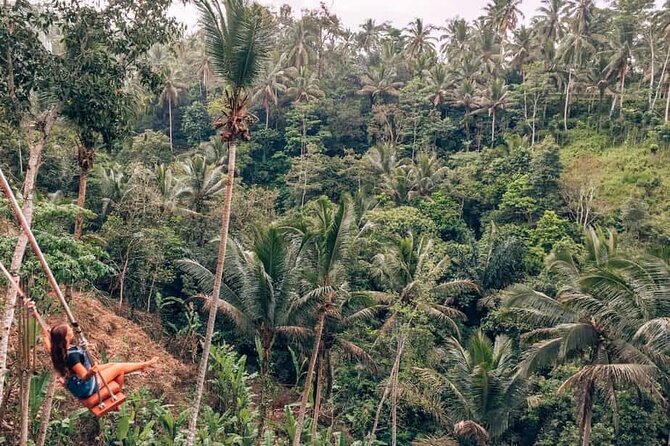 Exciting White Water Rafting and Swing at Tegallalang Rice Terrace Package