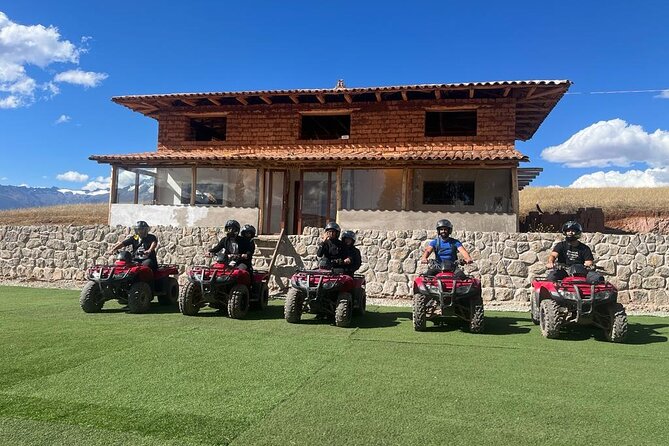 From Cusco: Atv’S Tour Moray and Salt Mines of Maras.