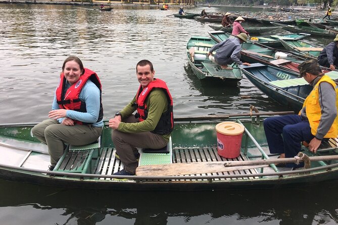 From Hanoi : Group of 9 Guided Tour Mua Cave Tam Coc Hoa Lu - Exploring Tam Coc by Boat