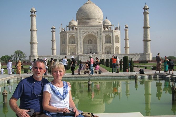 From Jaipur: Overnight Taj Mahal Sunrise Private Tour