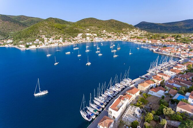 From Kefalonia: Ithaca Cruise Tour From Sami With Fruit & Snacks