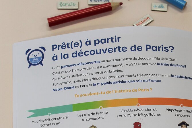Fun Family Visit - Milirue in Paris (8-12 Years Old) - Location Details