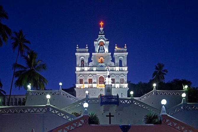 Goa at Night - Small Group Sightseeing, Cruise and Dinner Onboard