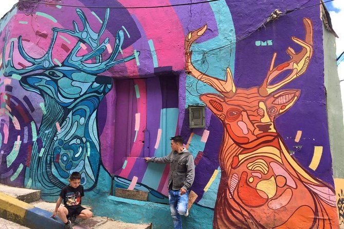 Graffiti Tour in Bogotá a Resilience Experience in the Egypt Neighborhood.