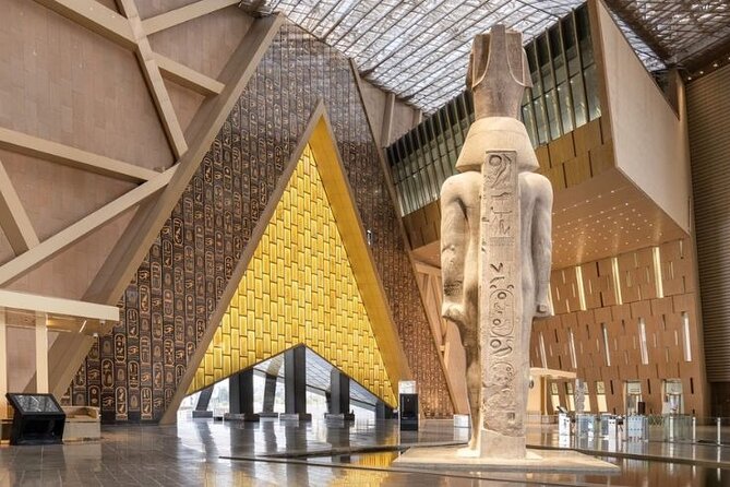Grand Egyptian Museum, Saqqara (Sakkara) Pyramids, & Memphis - Tour Highlights
