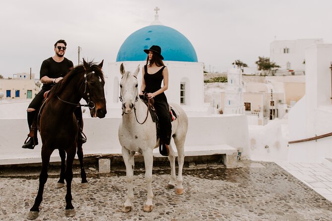 Greek Village Horse Riding Tour With Caldera View - Meeting Point Details