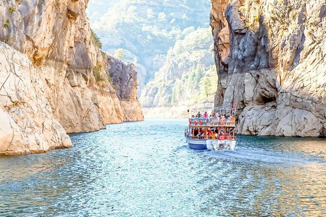 Green Canyon Boat With Lunch, Soft Drinks & Transfer From Antalya