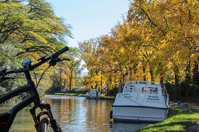 Guided EBIKE Tour Along the Canal Du Midi and the Countryside