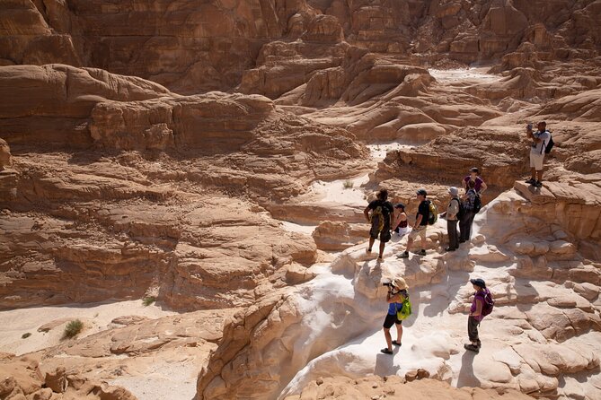 Guided Tour to the 3 Pools, Salama Canyon Jeep Safari and Dahab - Pickup and Departure Details