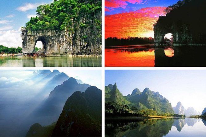 Guilin Walking Tour to Elephant Trunk Hill, Four Lakes and Diecai Hill - Inclusions and Exclusions