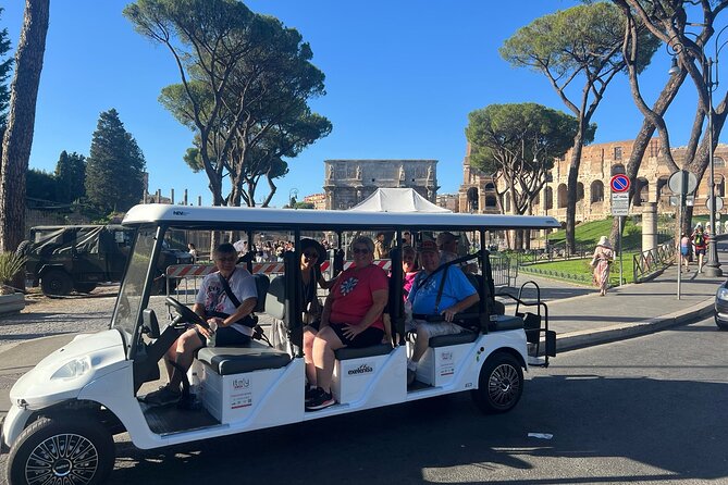 Half-Day Private Guided Tour in Rome by Golf-Cart With Food Tasting - Tour Overview