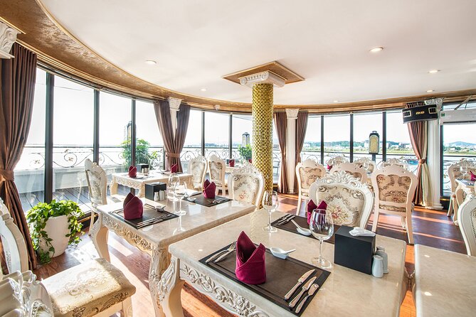 Halong Aquamarine Cruise - 5 Star Halong Bay - 2 Days 1 Night - Cruise Itinerary