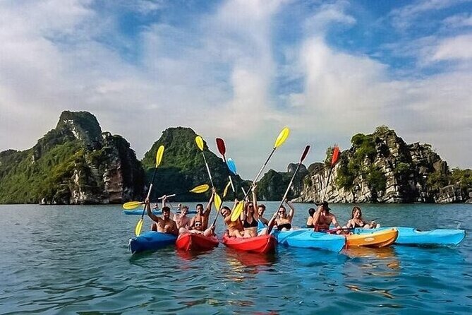 Halong Bay 1 Day Tour With Islands, Caves, Kayak & Transfer - Tour Highlights
