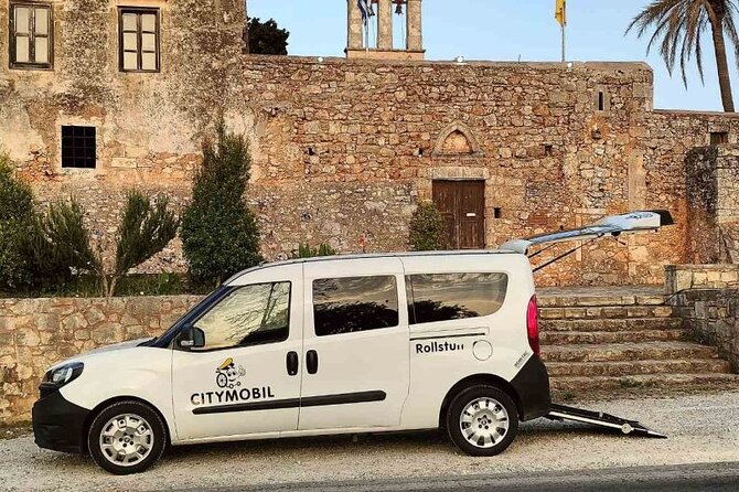 Heraklion Airport To or From Rethymno Transport Wheelchair Access - Booking and Confirmation Details