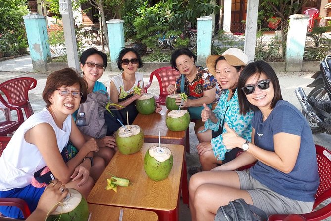 Hoian Coconut Basket Boat Ride & Marble Sculptor From Danang City - Coconut Basket Boat Experience