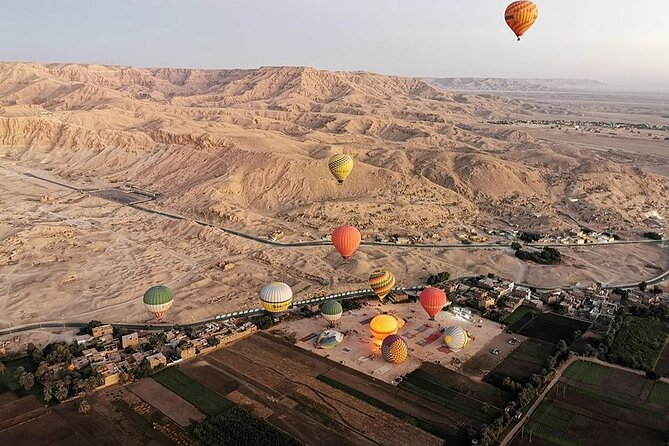 Hot-air Balloon Ride at Sunrise in Luxor
