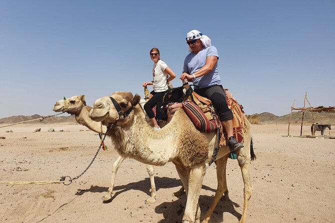 Hurghada Mega Safari Bedouin Safari by 4WD Jeep & Quad Bike & Camel Ride and BBQ