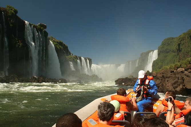 Iguaçu Falls Brazilian Side+Boat Trip+Bird Park