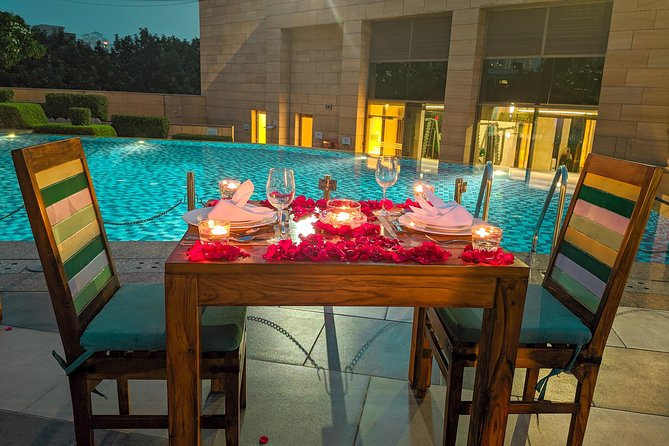 Instagram Photoshoot With Romantic Dinner Date - Poolside Dining - Location and Setting