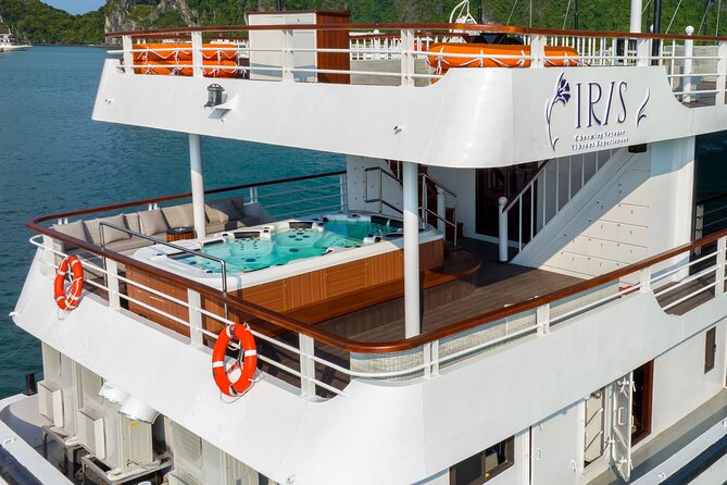 Iris Luxury Cruise Tour in Halong Bay Departing From Harbor - Inclusions and Activities