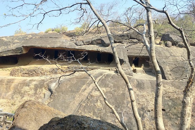 Kanheri Cave and Dharavi Slum Tour in Private Vehicle