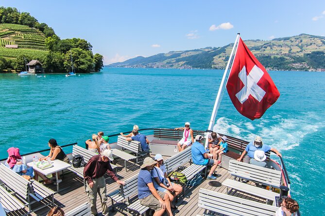 Lake Thun and Lake Brienz Day Pass Ticket for Lake Boat Cruises